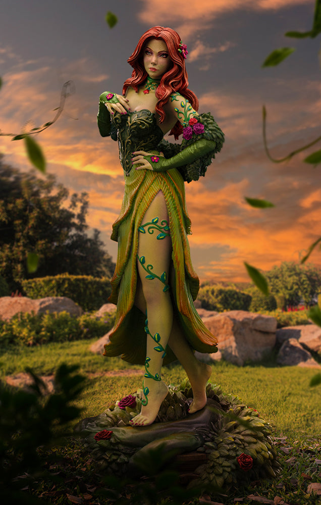 Estátua Hera Venenosa Gotham Sirens - DC Comics- Art Scale 1/10 - Iron Studios