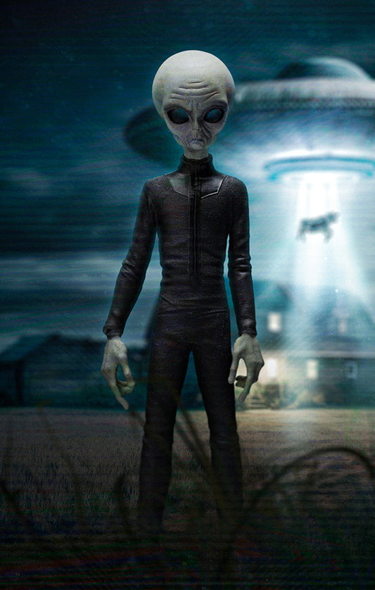 Estátua Grey Alien - I Want to Believe - Art Scale 1/10 - Iron Studios