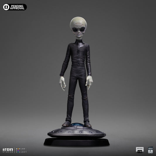 Estátua Grey Alien - I Want to Believe - Art Scale 1/10 - Iron Studios