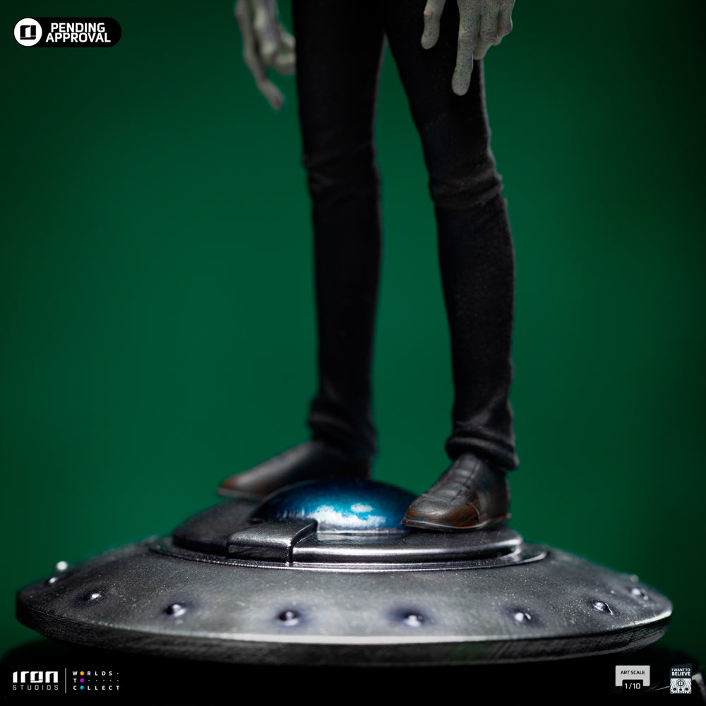Estátua Grey Alien - I Want to Believe - Art Scale 1/10 - Iron Studios