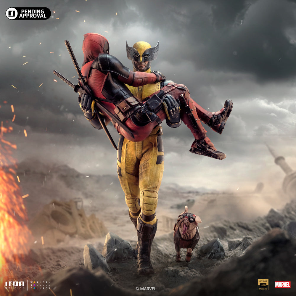 Estátua Deadpool and Wolverine - Deadpool and Wolverine Movie