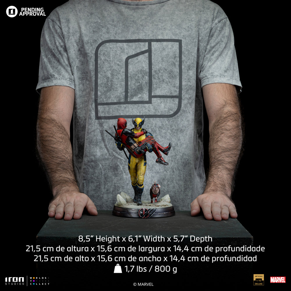 Estátua Deadpool and Wolverine - Deadpool and Wolverine Movie