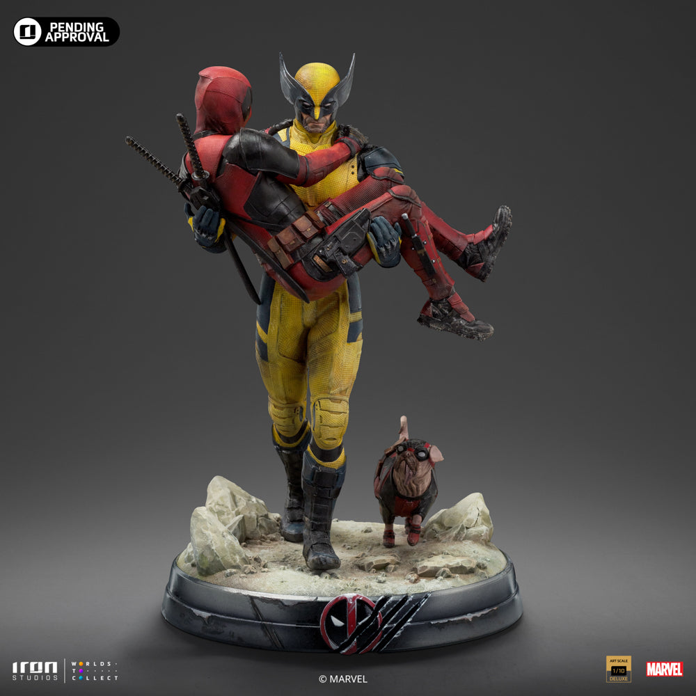 Estátua Deadpool and Wolverine - Deadpool and Wolverine Movie