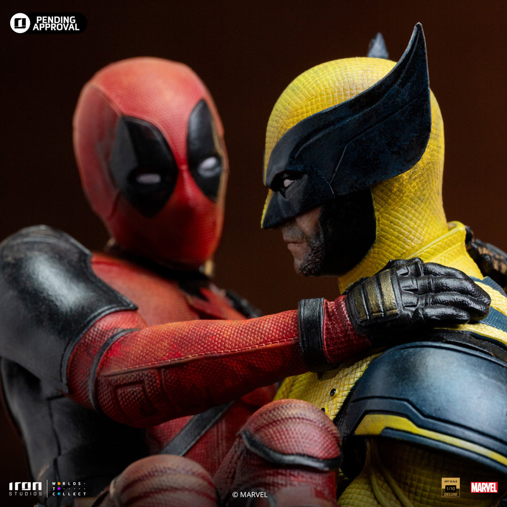 Estátua Deadpool and Wolverine - Deadpool and Wolverine Movie