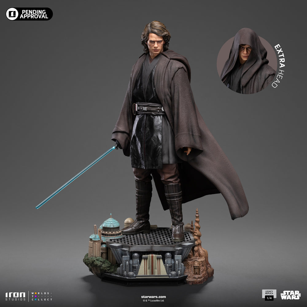 Estátua Anakin Skywalker - Star Wars - Legacy Replica 1/4 - Iron Studios