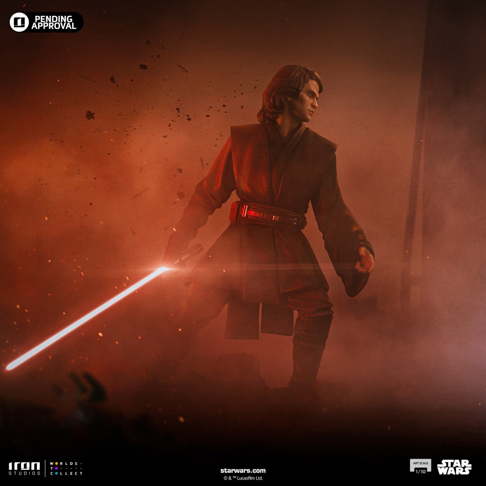 Estátua Anakin Skywalker Jedi Knight Ver - Star Wars - Art Scale 1/10 - Iron Studios