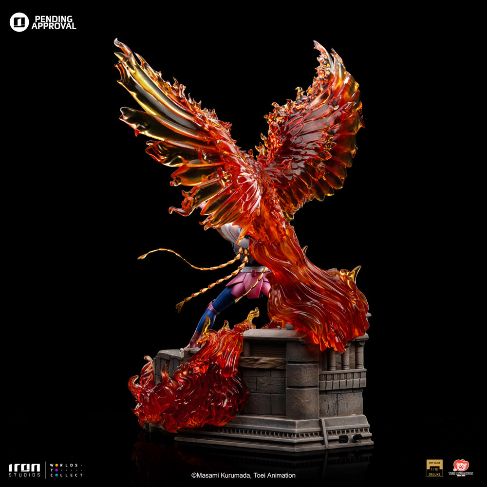 Estátua Ikki de Fenix Deluxe - Os Cavaleiros do Zodíaco - Art