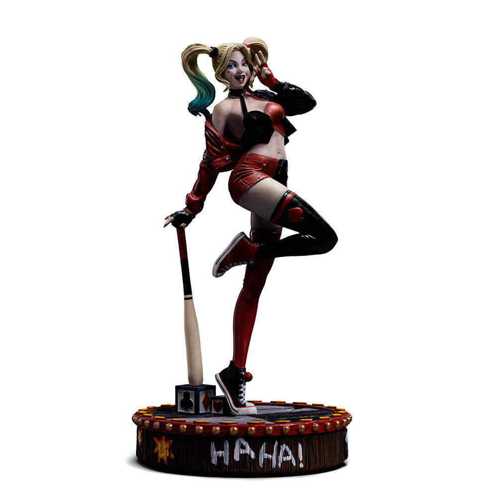 Estátua Arlequina Gotham City Sirens - DC Comics - Art Scale 1/10 - Iron Studios