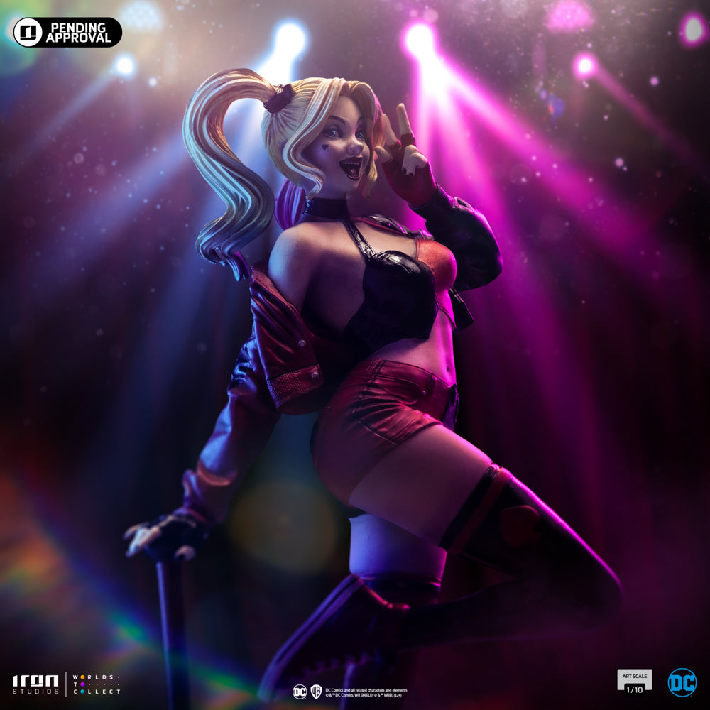Estátua Arlequina Gotham City Sirens - DC Comics - Art Scale 1/10 - Iron Studios