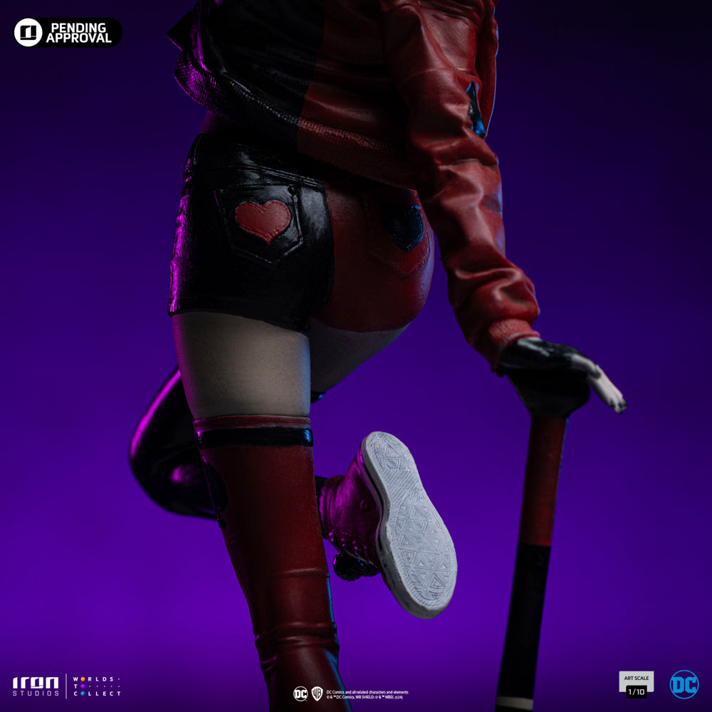 Estátua Arlequina Gotham City Sirens - DC Comics - Art Scale 1/10 - Iron Studios