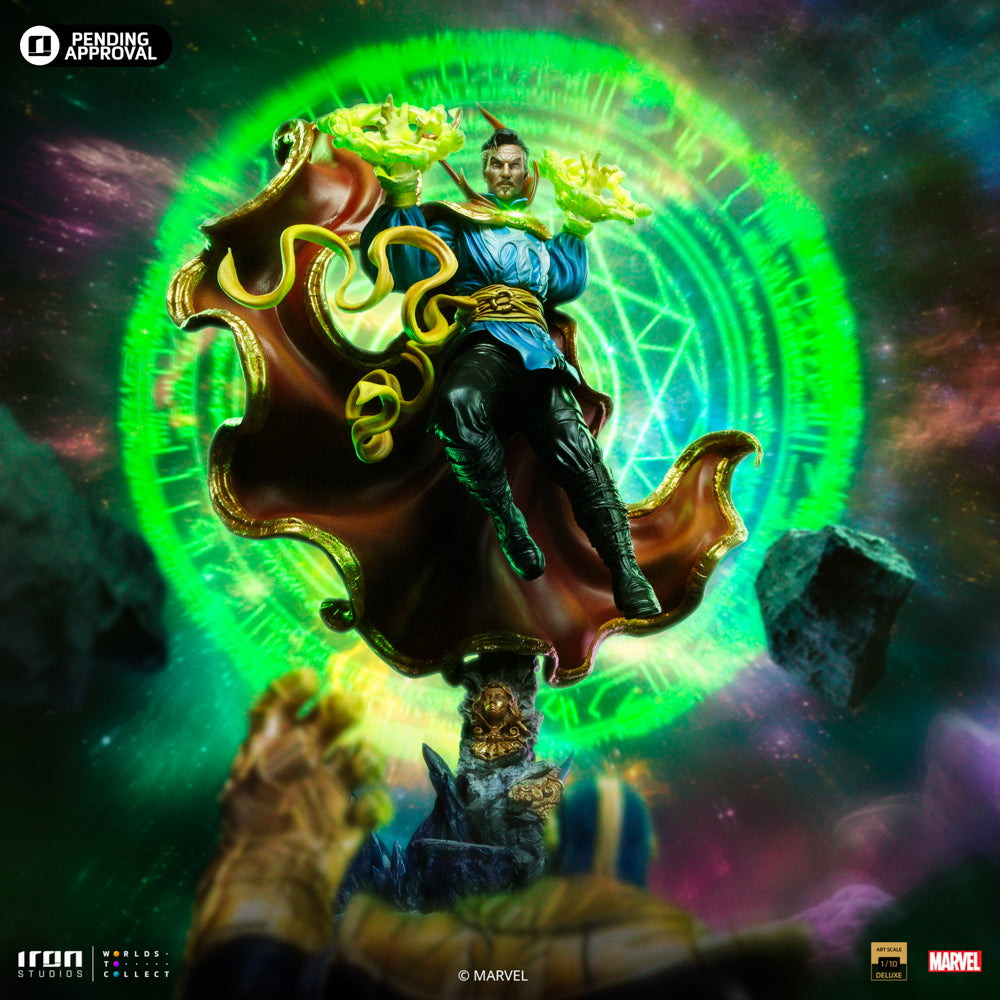 Estátua Dr. Estranho Deluxe - Infinity Gauntlet Diorama - Marvel - BDS Art Scale 1/10 - Iron Studios