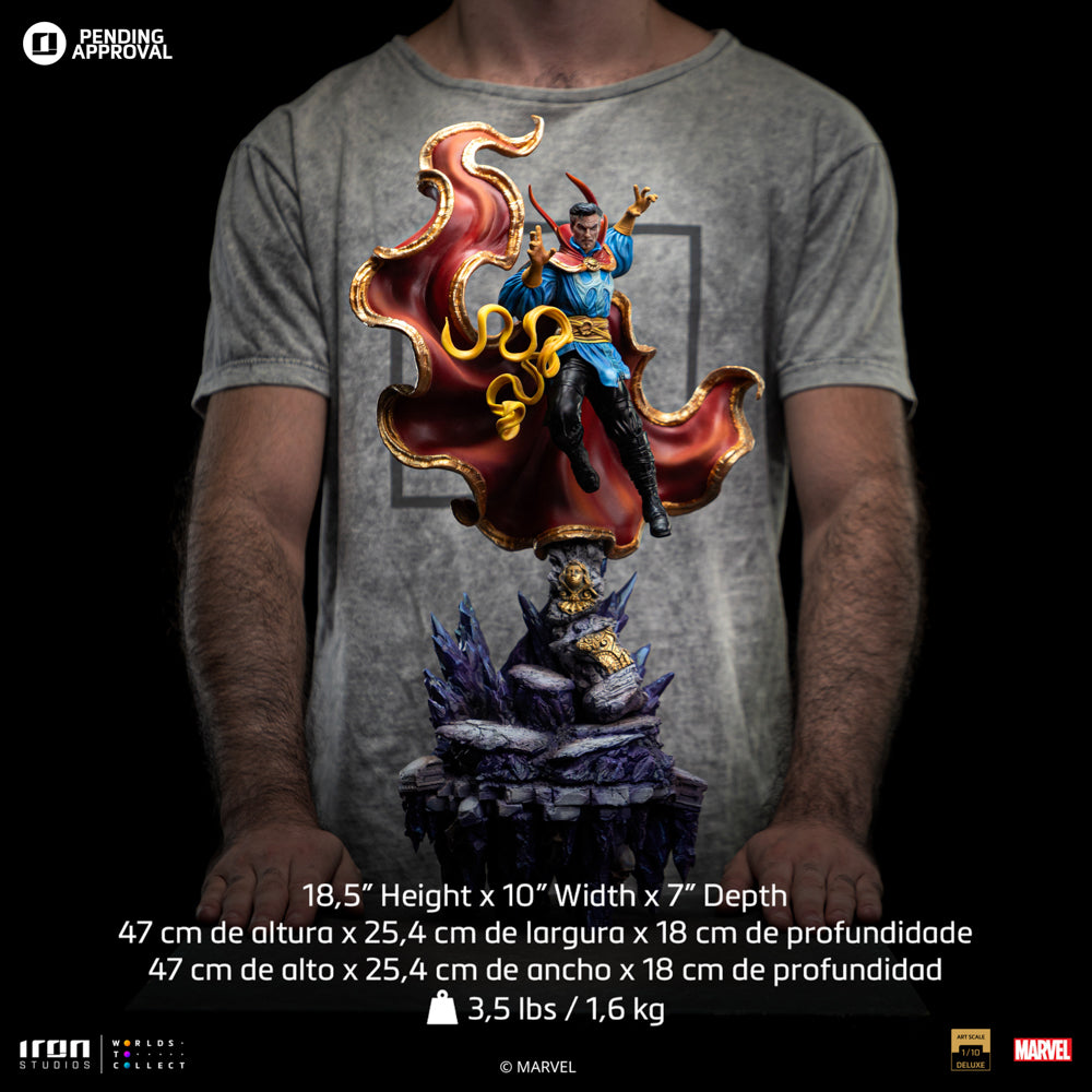 Estátua Dr. Estranho Deluxe - Infinity Gauntlet Diorama - Marvel - BDS Art Scale 1/10 - Iron Studios