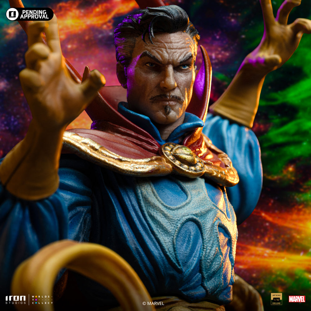 Estátua Dr. Estranho Deluxe - Infinity Gauntlet Diorama - Marvel - BDS Art Scale 1/10 - Iron Studios