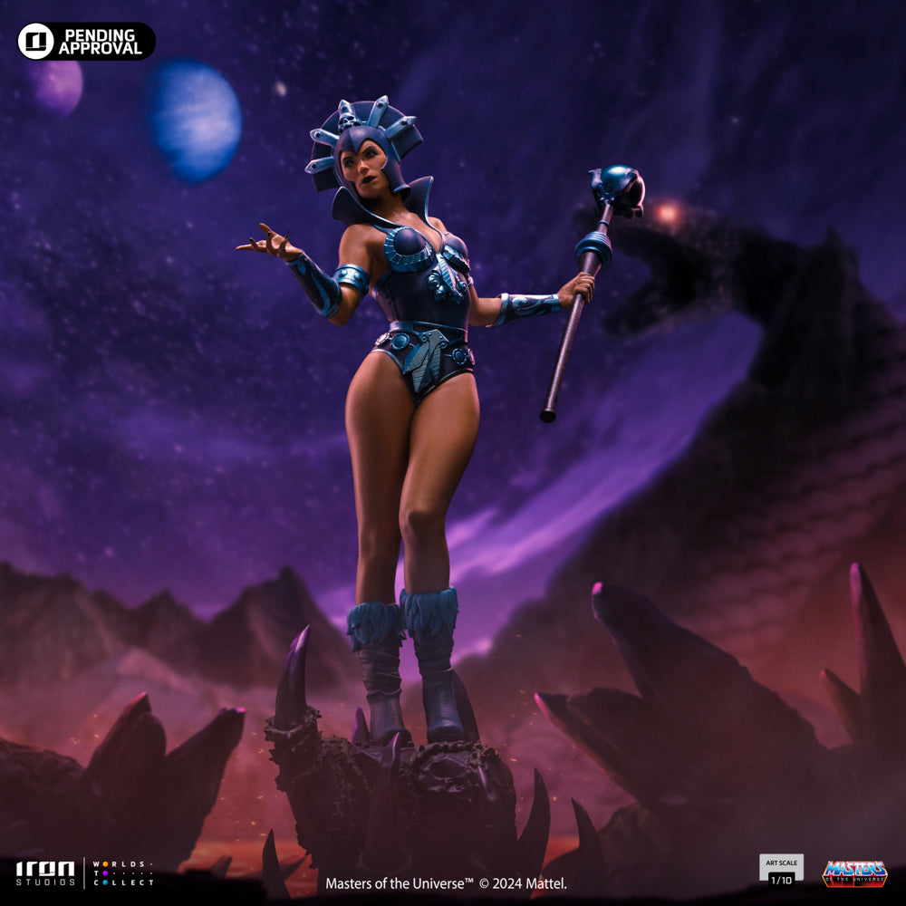 Estátua Maligna Color Variant - He-man e os Mestres do Universo - Art Scale 1/10 - Iron Studios