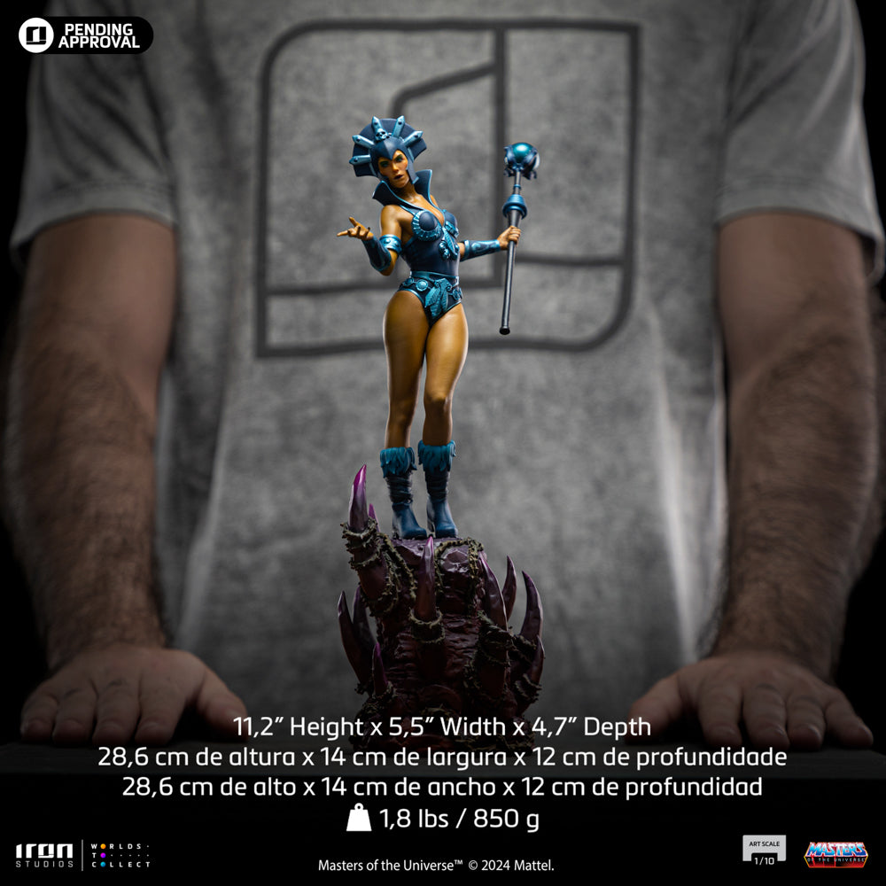 Estátua Maligna Color Variant - He-man e os Mestres do Universo - Art Scale 1/10 - Iron Studios