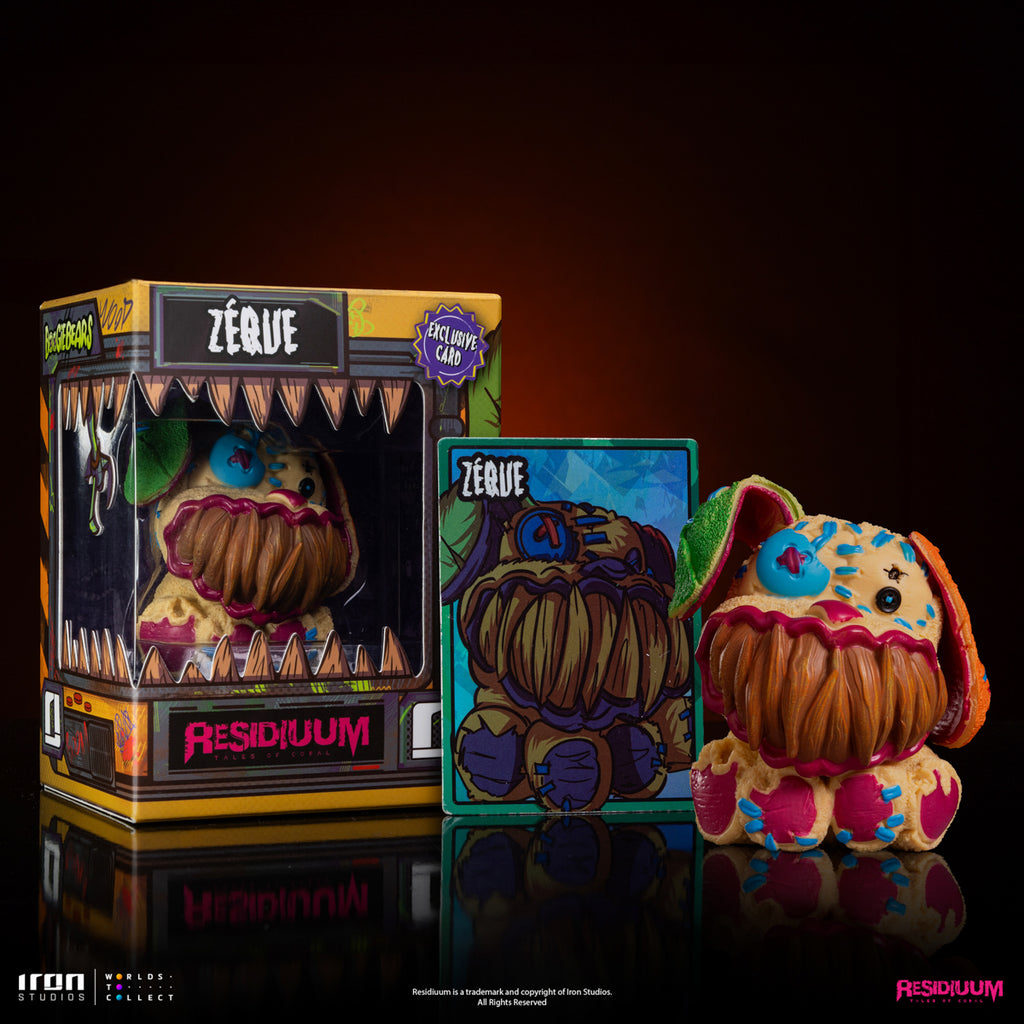 Estátua Zéque Monster - Residiuum Boogie Bears - Monster Scale - Iron Studios