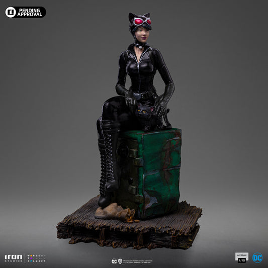 Estátua Mulher Gato Gotham City Sirens - DC Comics - Art Scale 1/10 - Iron Studios