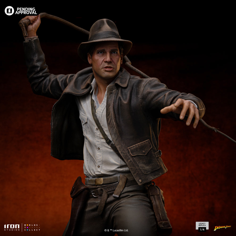 Estátua Indiana Jones - Indiana Jones - Legacy Replica 1/4 - Iron Studios