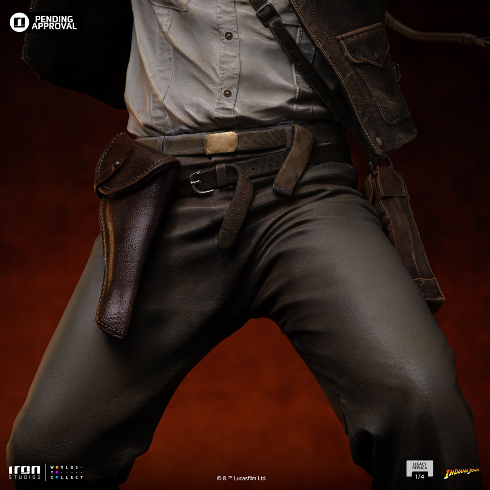 Estátua Indiana Jones - Indiana Jones - Legacy Replica 1/4 - Iron Studios