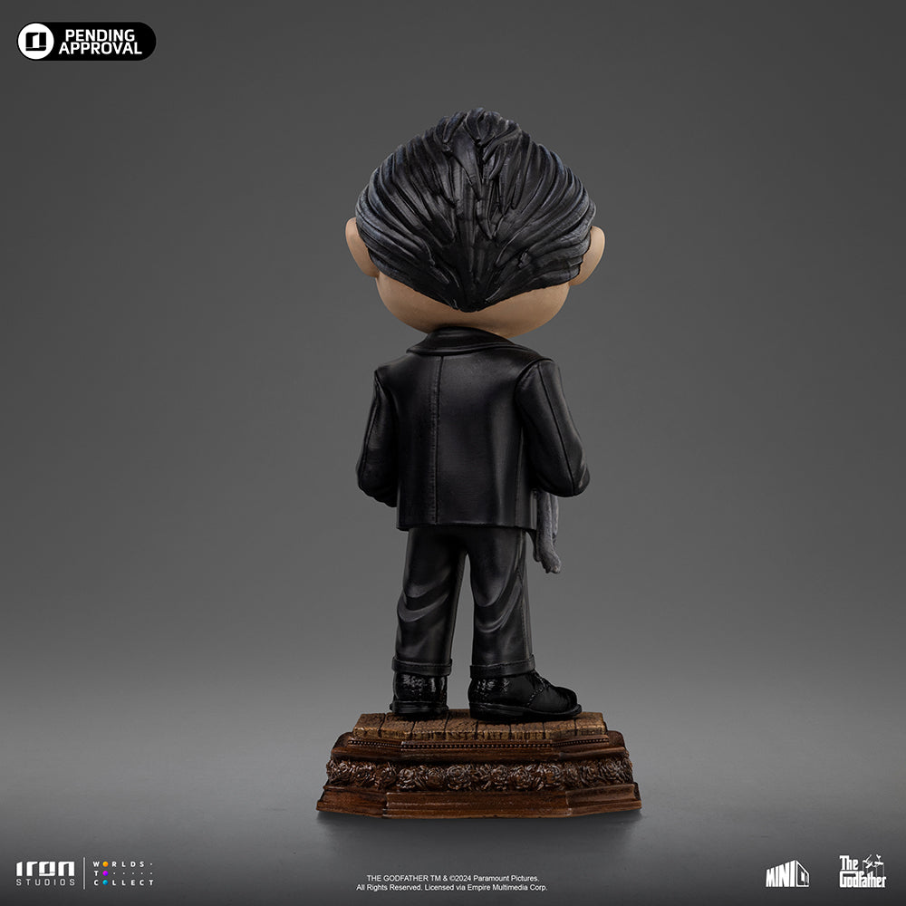 Estátua Don Corleone - O Poderoso Chefão - MiniCo - Iron Studios