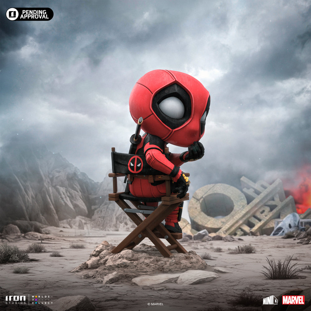 Estátua Deadpool - Deadpool & Wolverine - MiniCo - Iron Studios