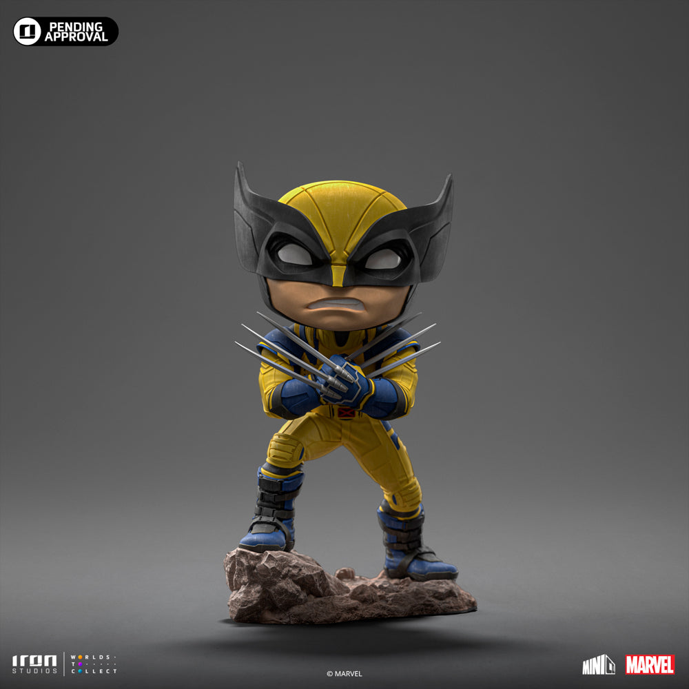 Estátua Wolverine  - Deadpool & Wolverine - MiniCo - Iron Studios