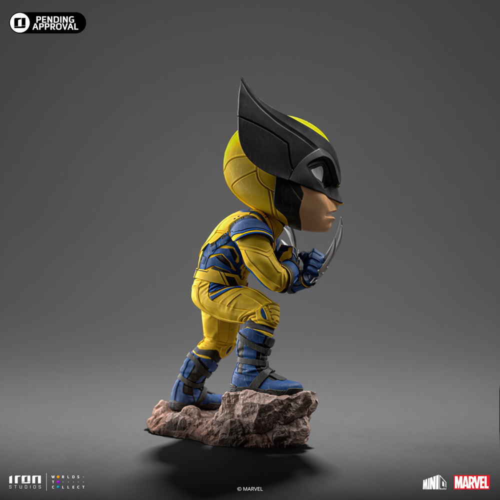 Estátua Wolverine  - Deadpool & Wolverine - MiniCo - Iron Studios