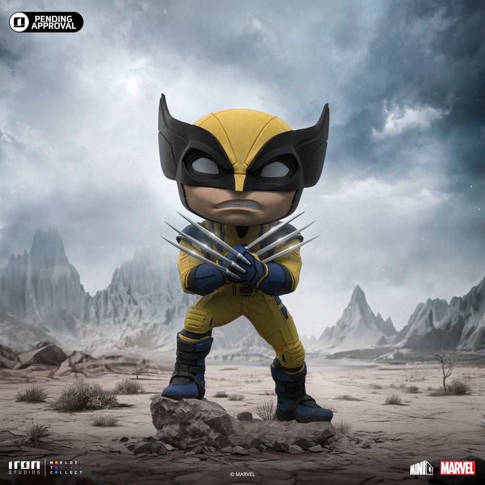 Estátua Wolverine  - Deadpool & Wolverine - MiniCo - Iron Studios