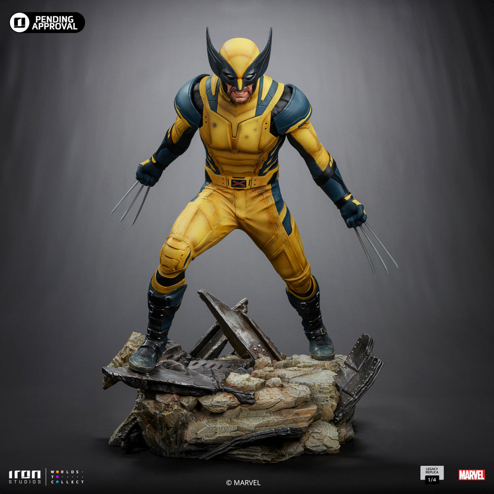Estátua Wolverine - Deadpool & Wolverine - Legacy Replica 1/4 - Iron Studios