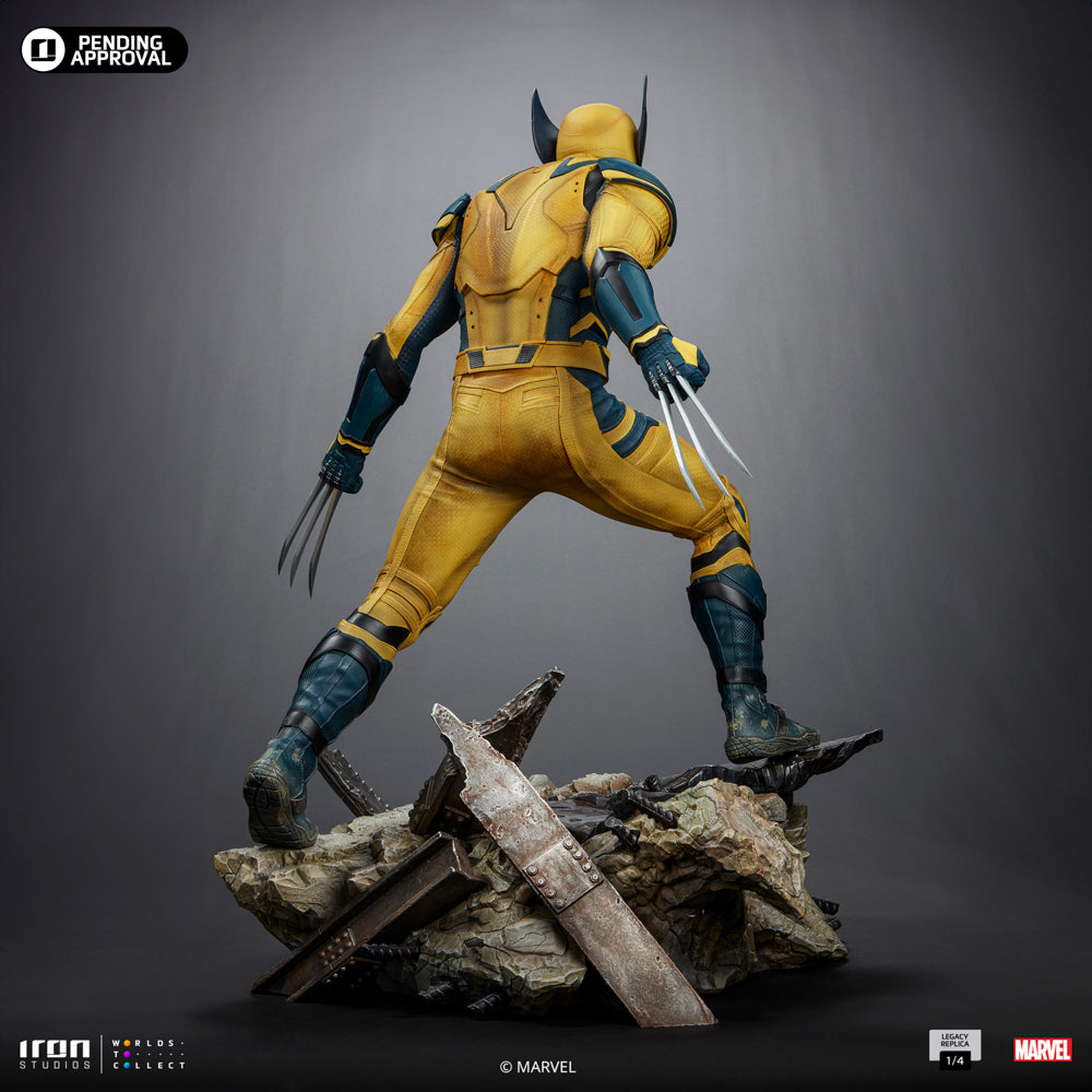 Estátua Wolverine - Deadpool & Wolverine - Legacy Replica 1/4 - Iron Studios