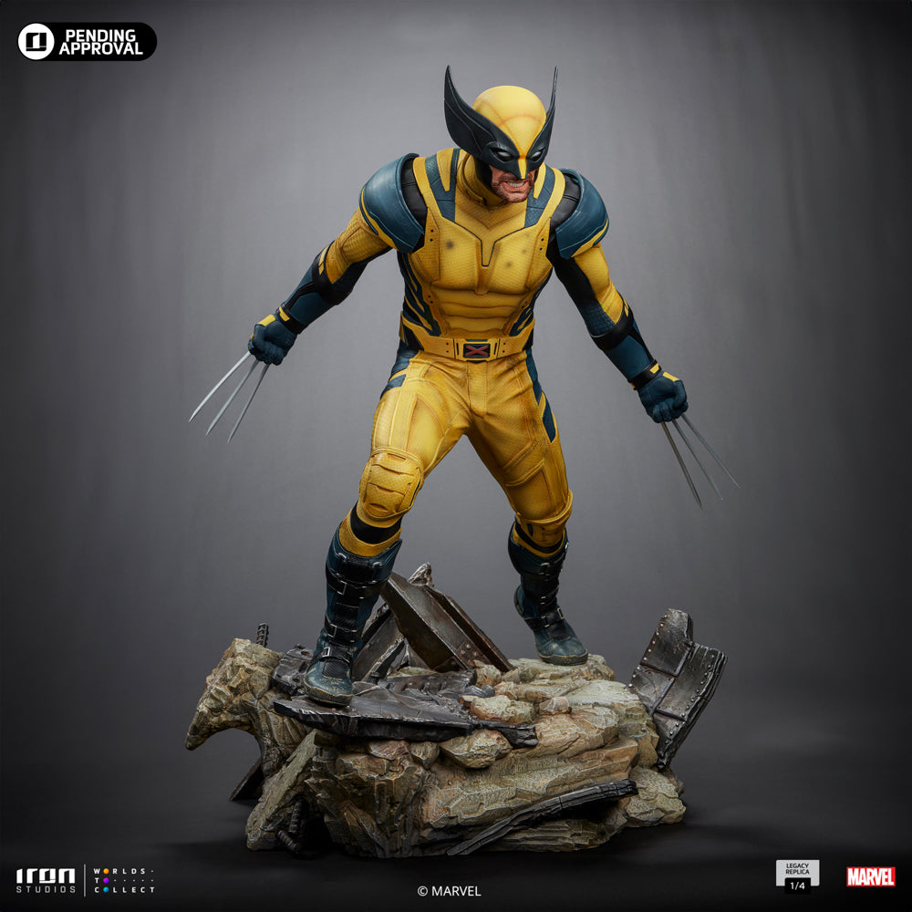 Estátua Wolverine - Deadpool & Wolverine - Legacy Replica 1/4 - Iron Studios
