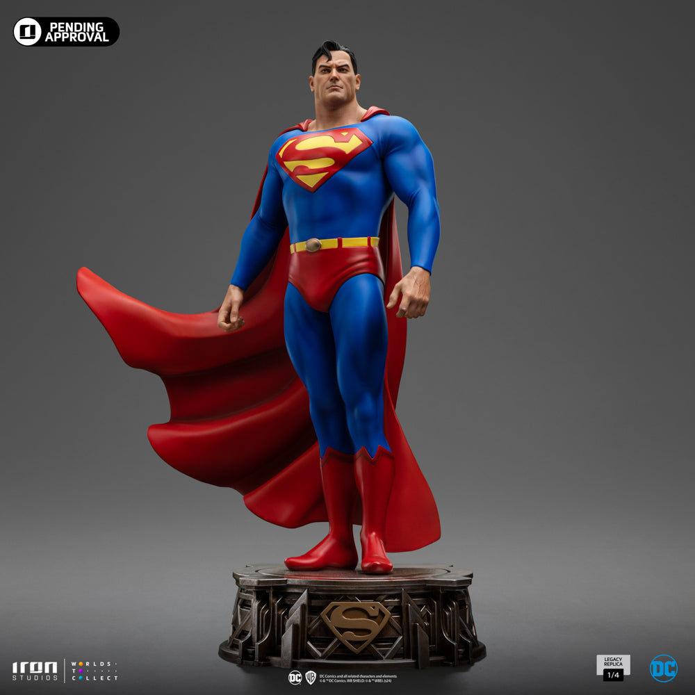 Estátua Superman Trinity - DC Comics -   Legacy Replica 1/4 - Iron Studios