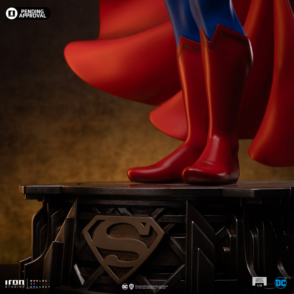 Estátua Superman Trinity - DC Comics -   Legacy Replica 1/4 - Iron Studios