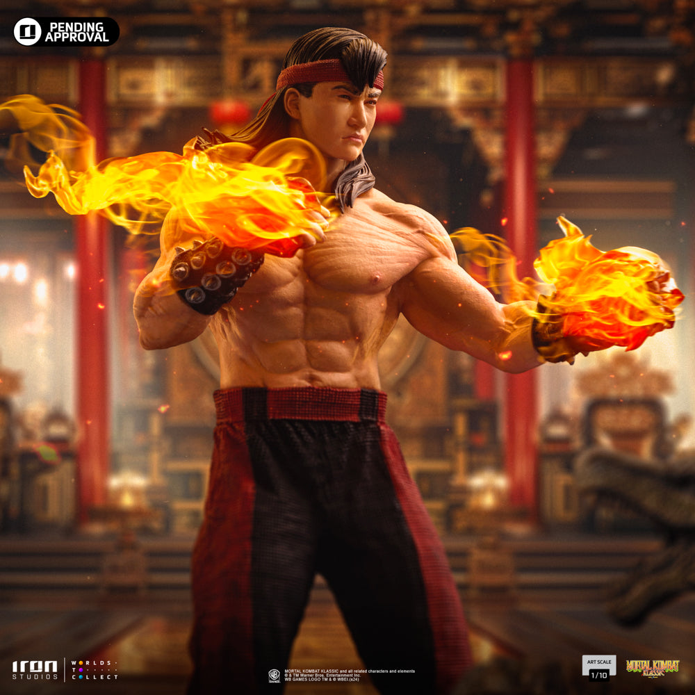 Estátua Liu Kang - Mortal Kombat - Art Scale 1/10 - Iron Studios