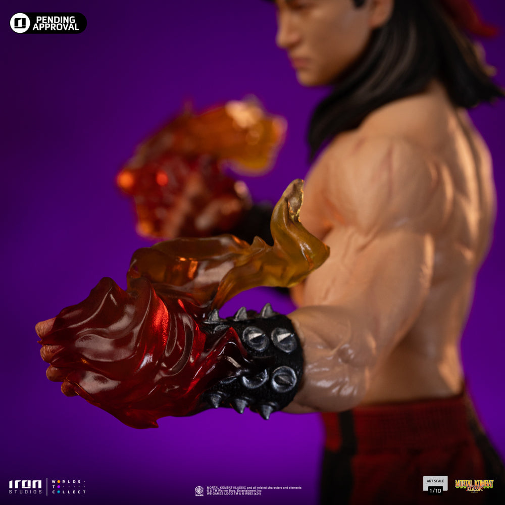 Estátua Liu Kang - Mortal Kombat - Art Scale 1/10 - Iron Studios
