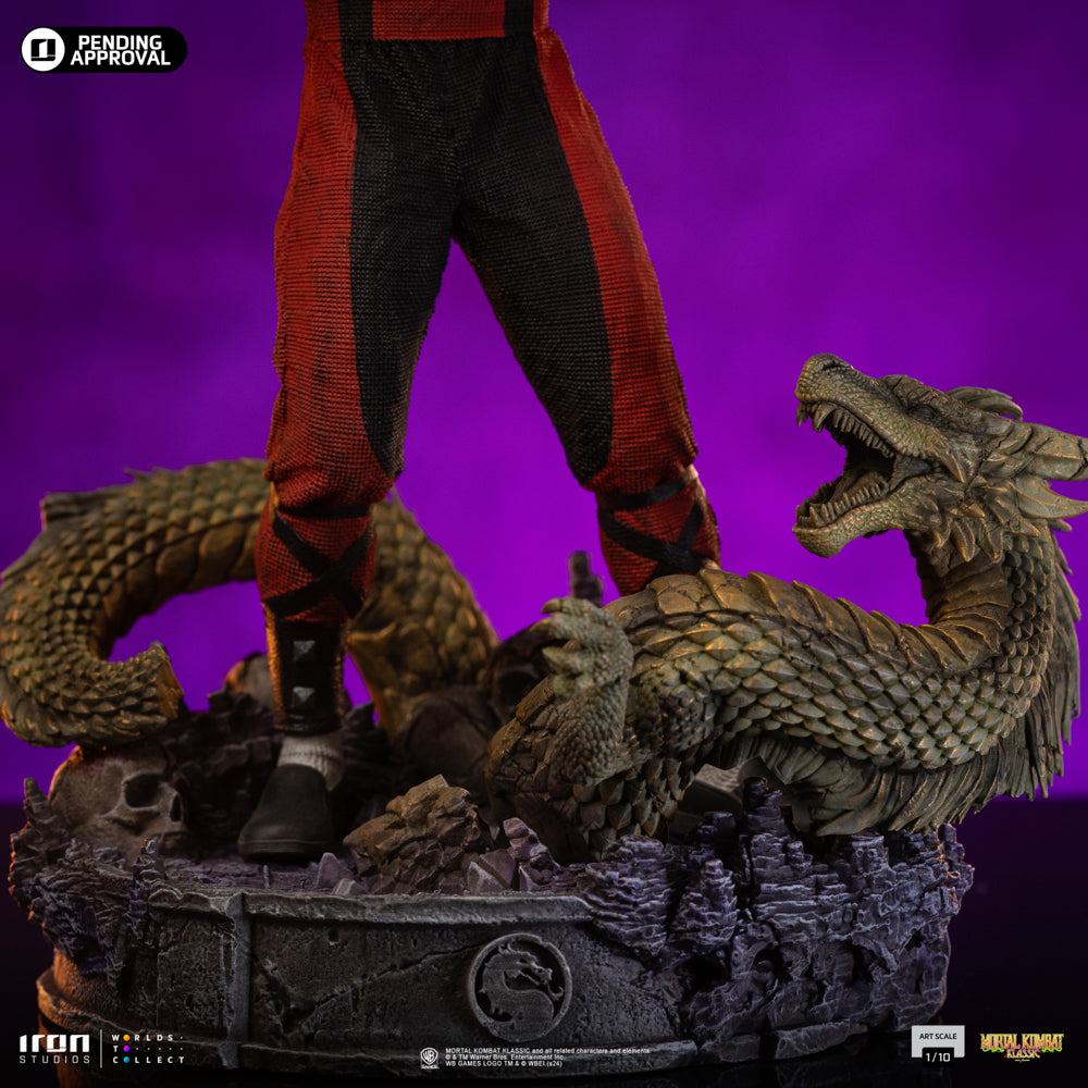 Estátua Liu Kang - Mortal Kombat - Art Scale 1/10 - Iron Studios