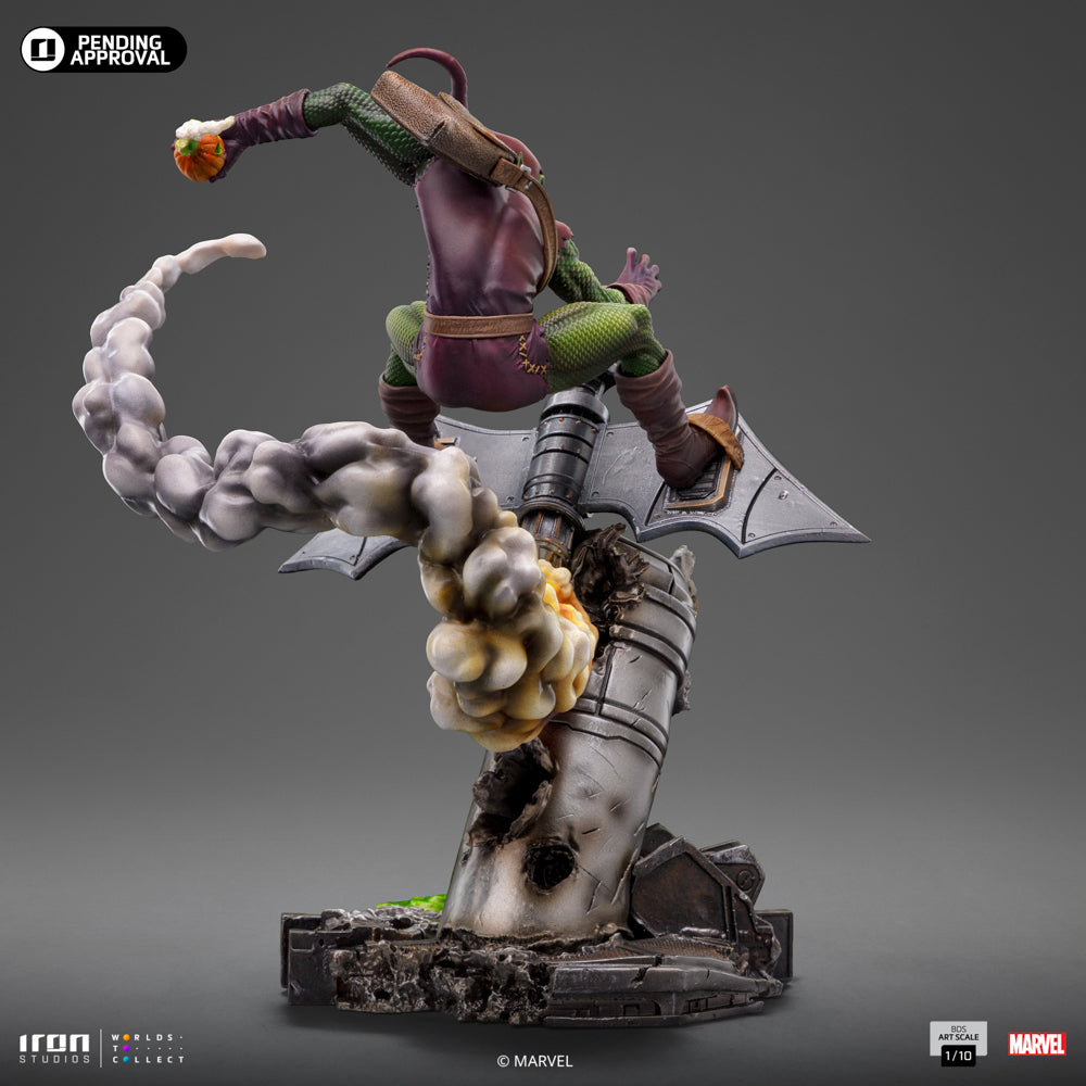 Estátua Duende Verde - Spider-man vs Villains Diorama - BDS Art Scale 1/10 - Iron Studios