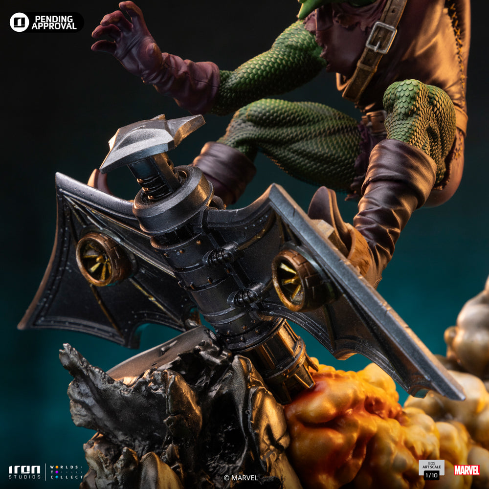 Estátua Duende Verde - Spider-man vs Villains Diorama - BDS Art Scale 1/10 - Iron Studios