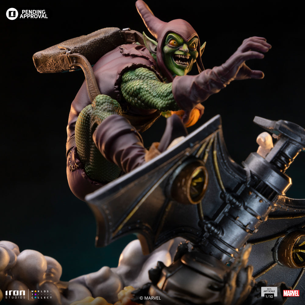 Estátua Duende Verde - Spider-man vs Villains Diorama - BDS Art Scale 1/10 - Iron Studios