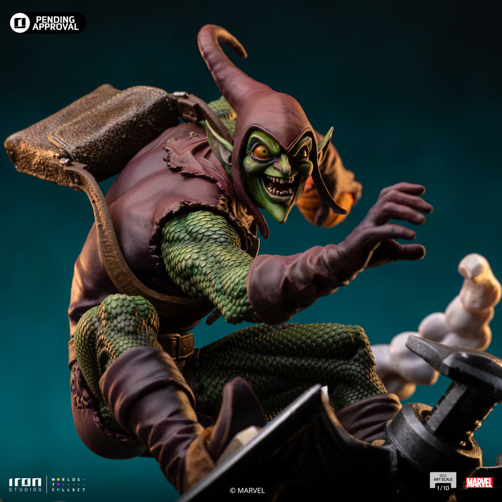 Estátua Duende Verde - Spider-man vs Villains Diorama - BDS Art Scale 1/10 - Iron Studios