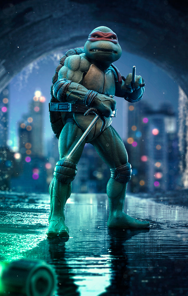 Estátua Raphael - TMNT Movie - Art Scale 1/10 - Iron Studios