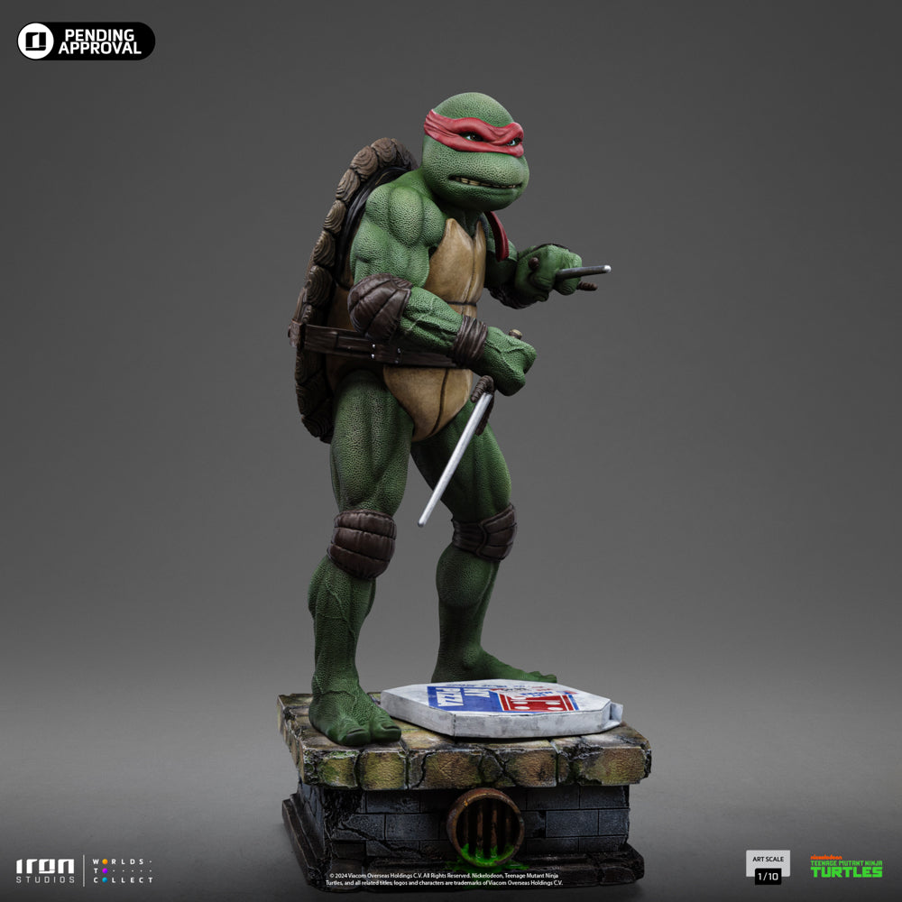 Estátua Raphael - As Tartarugas Ninja - Art Scale 1/10 - Iron Studios
