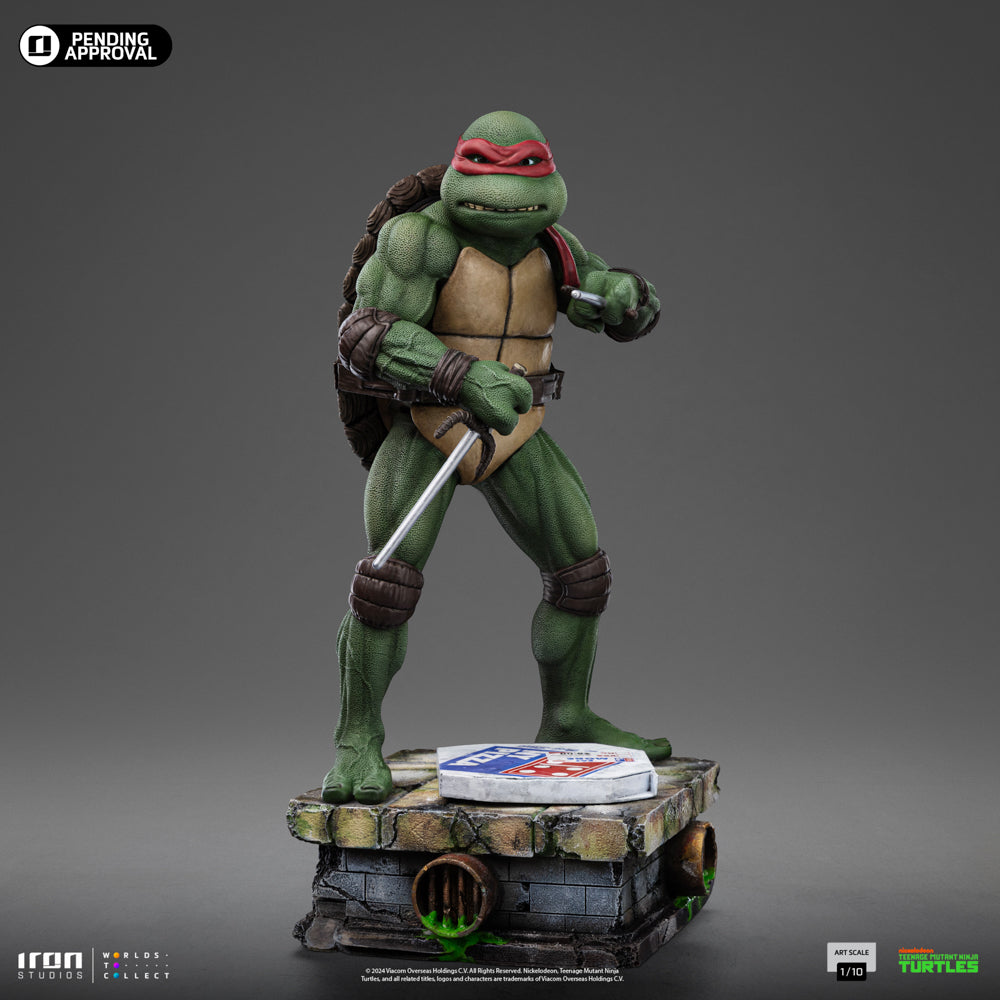Estátua Raphael - As Tartarugas Ninja - Art Scale 1/10 - Iron Studios
