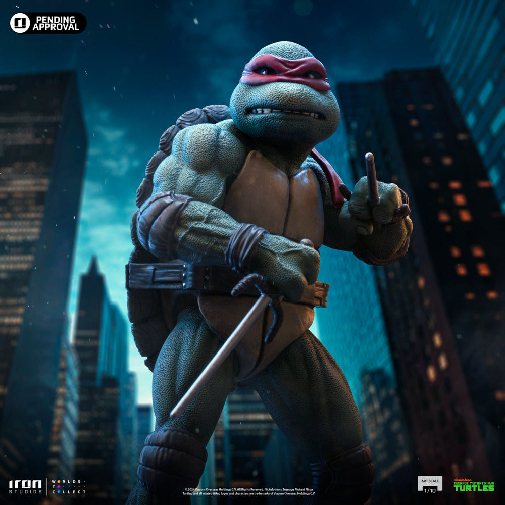 Estátua Raphael - TMNT Movie - Art Scale 1/10 - Iron Studios