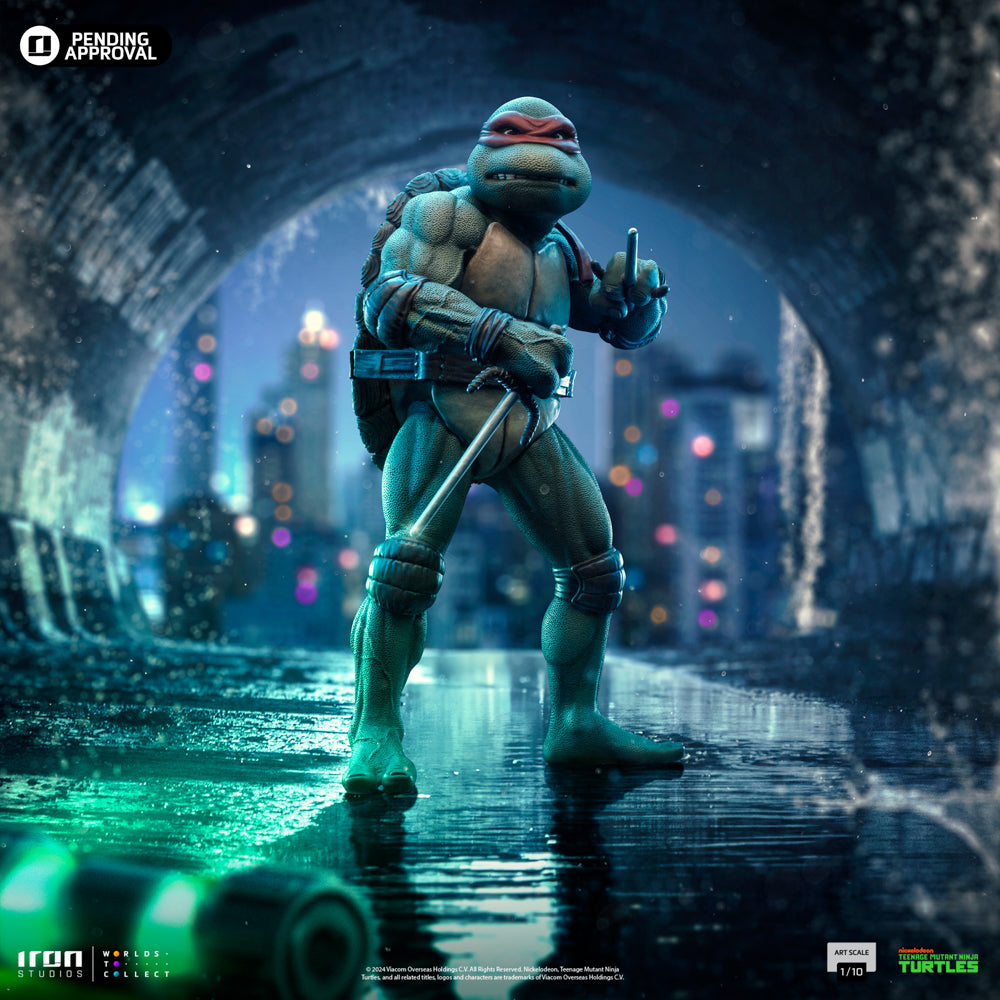 Estátua Raphael - TMNT Movie - Art Scale 1/10 - Iron Studios