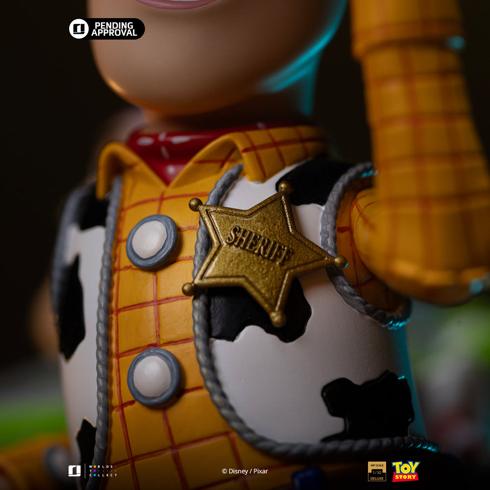 Estátua Buzz & Woody Deluxe - Toy Story - Art Scale 1/10 - Iron Studios