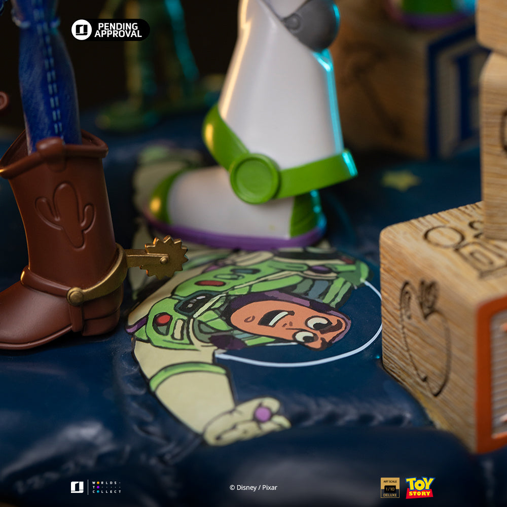 Estátua Buzz & Woody Deluxe - Toy Story - Art Scale 1/10 - Iron Studios