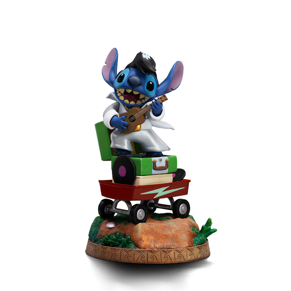 Estátua Stitch King of Rock - Disney Classics - Art Scale 1/10 - Iron Studios