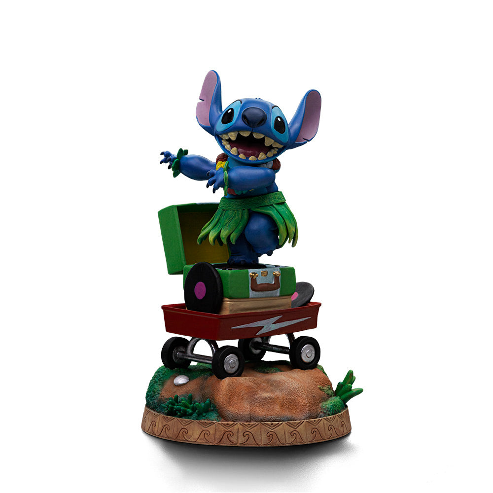 Estátua Stitch Hula - Disney Classics - Art Scale 1/10 - Iron Studios
