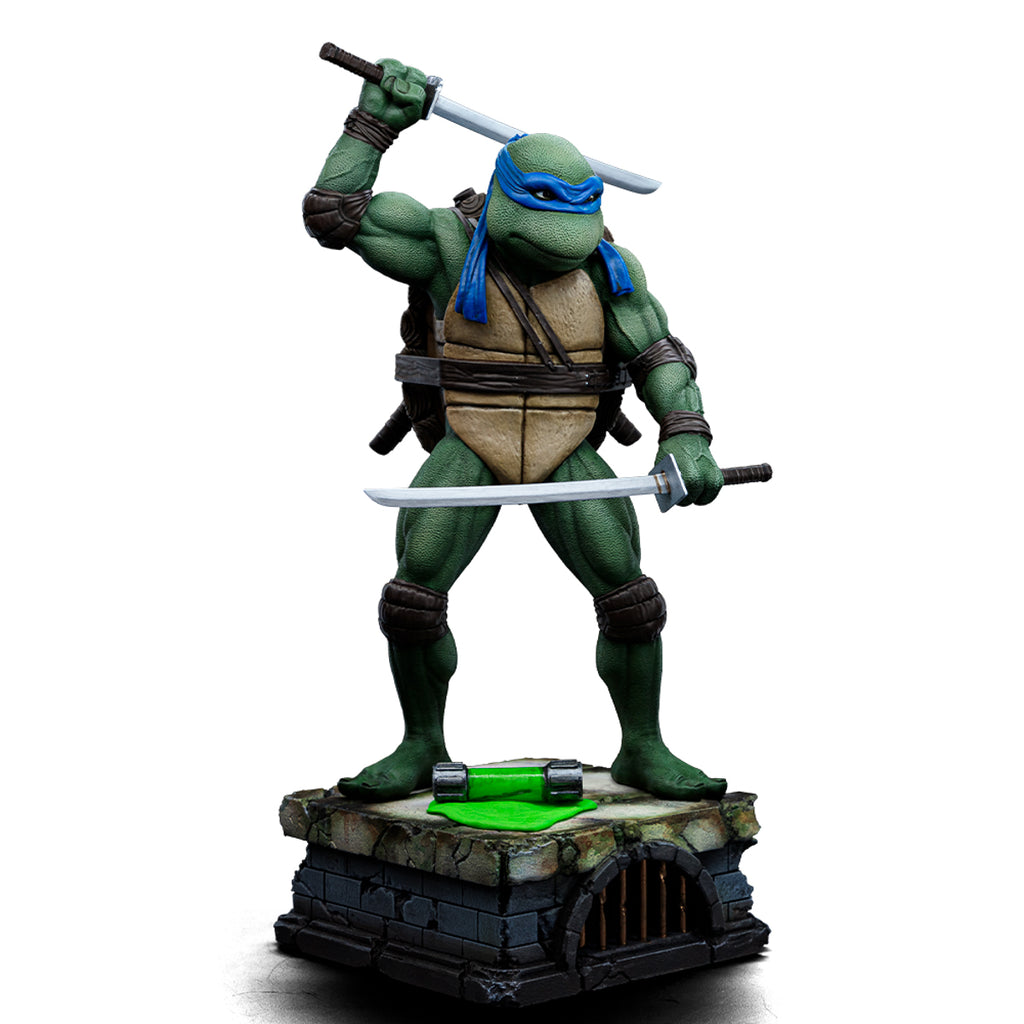 Estátua Leonardo - TMNT Movie - Art Scale 1/10 - Iron Studios
